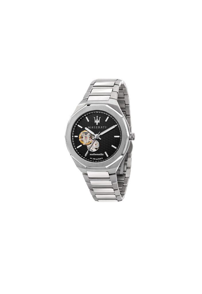 Maserati Stile Automatico R8823142002 – Sportivo, Elegante e Automatico open heart