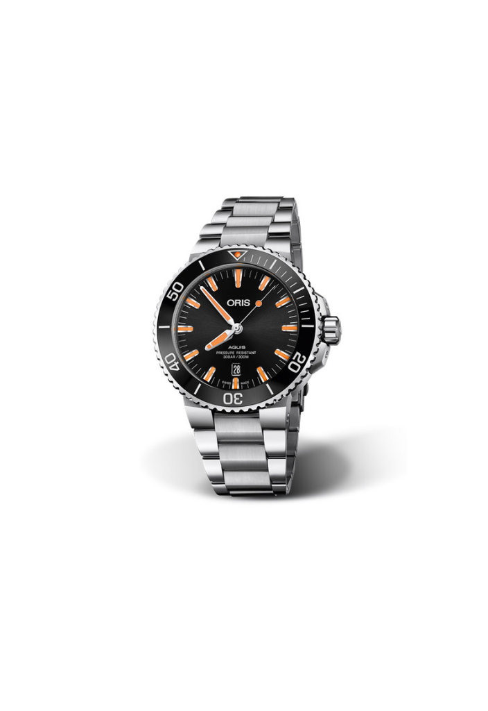 Oris Aquis Date Automatic Swiss Made Nero/Giallo 43.5mm – 01 733 7730 4159-07 8 24 05PEB