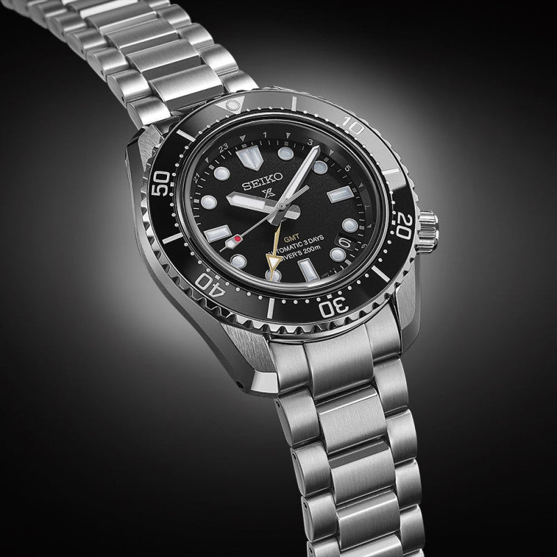Seiko SPB383J1 – Automatico GMT– Quadrante Nero – Cassa rotonda 42 mm – Codice SPB383J1