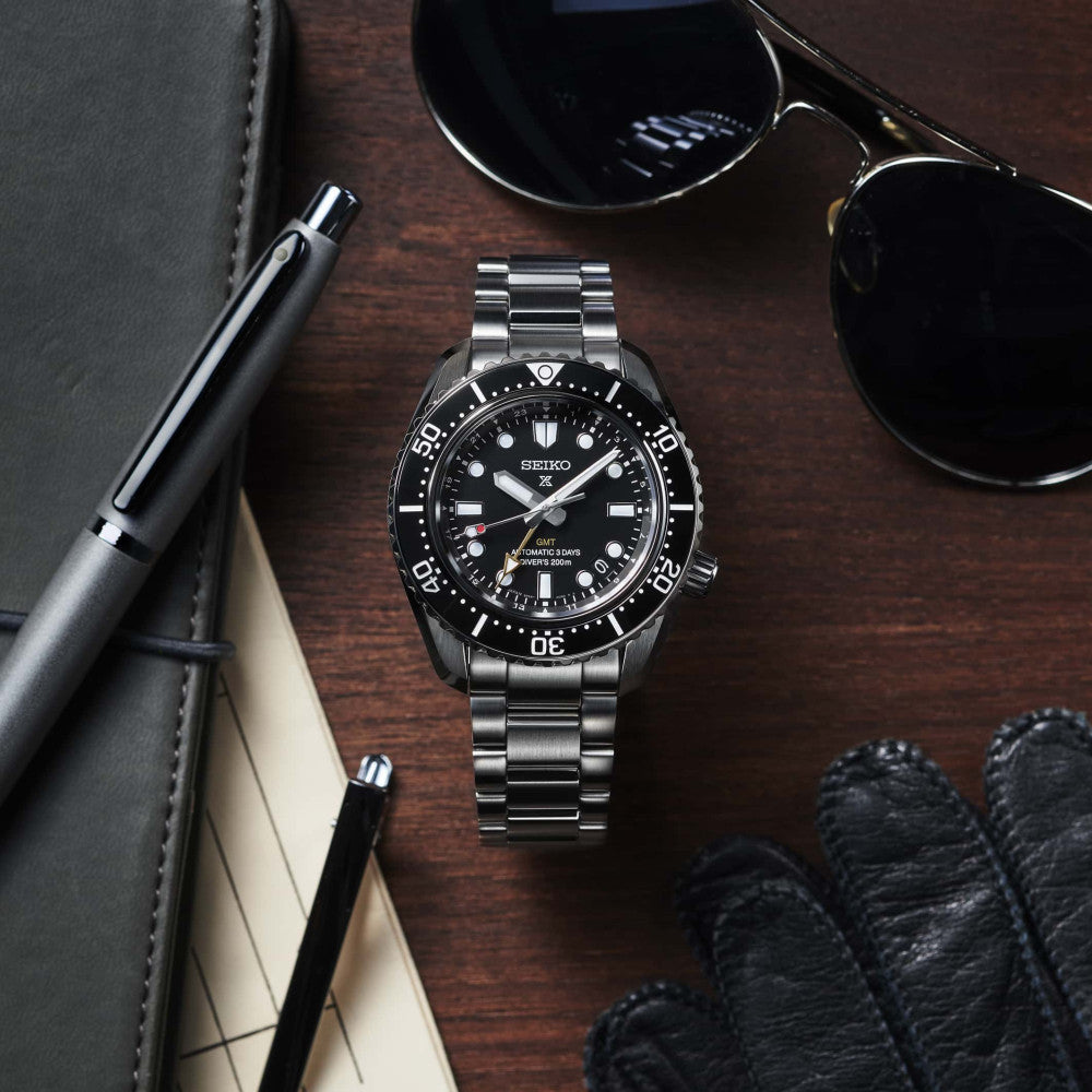 Seiko SPB383J1 – Automatico GMT– Quadrante Nero – Cassa rotonda 42 mm – Codice SPB383J1