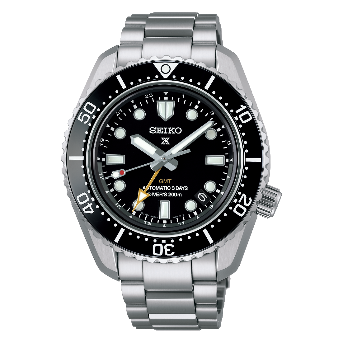 Seiko SPB383J1 – Automatico GMT– Quadrante Nero – Cassa rotonda 42 mm – Codice SPB383J1