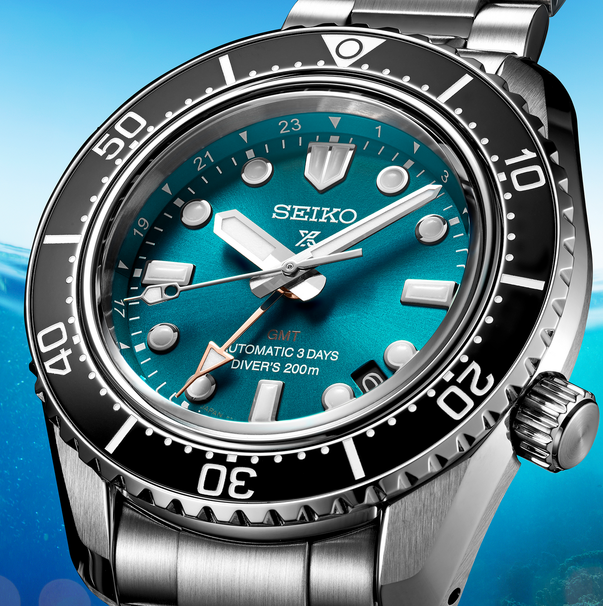 Seiko SPB475 – Automatico Diver GMT – Quadrante Blue-Green – Cassa 42 mm – Codice SPB475