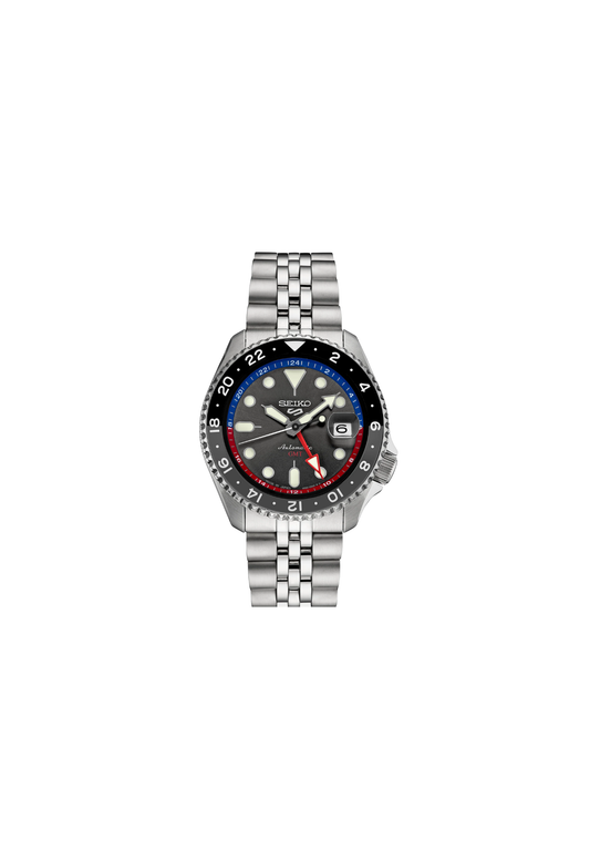 Seiko SSK019K1 – Automatico GMT – Quadrante Grigio – Cassa 42,5 mm – Codice SSK019K1