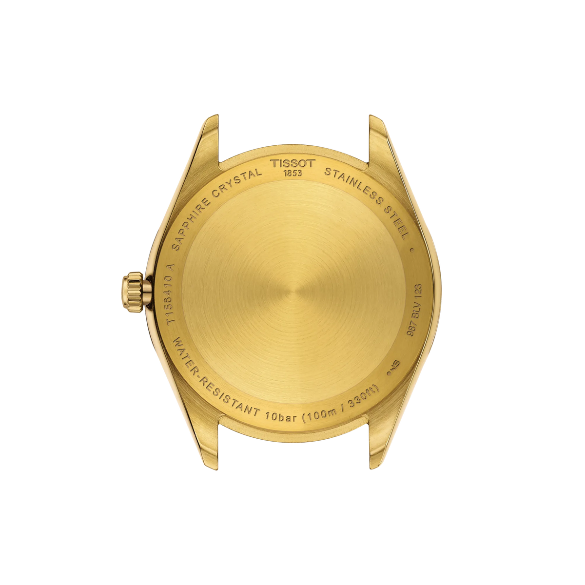 Tissot Ballade 40mm Quarzo – Oro Giallo con Quadrante Nero T156.410.33.051.00