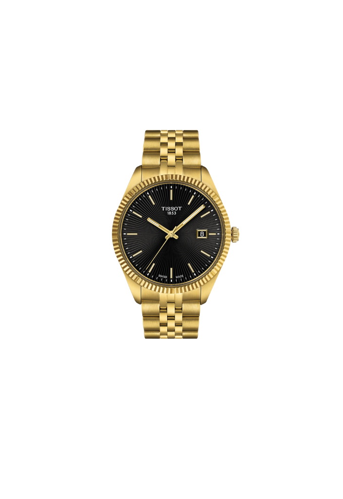 Tissot Ballade 40mm Quarzo – Oro Giallo con Quadrante Nero T156.410.33.051.00