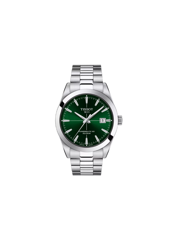 Tissot Gentleman Powermatic 80 – Automatico Swiss Made, verde, 40mm – T127.407.11.091.01