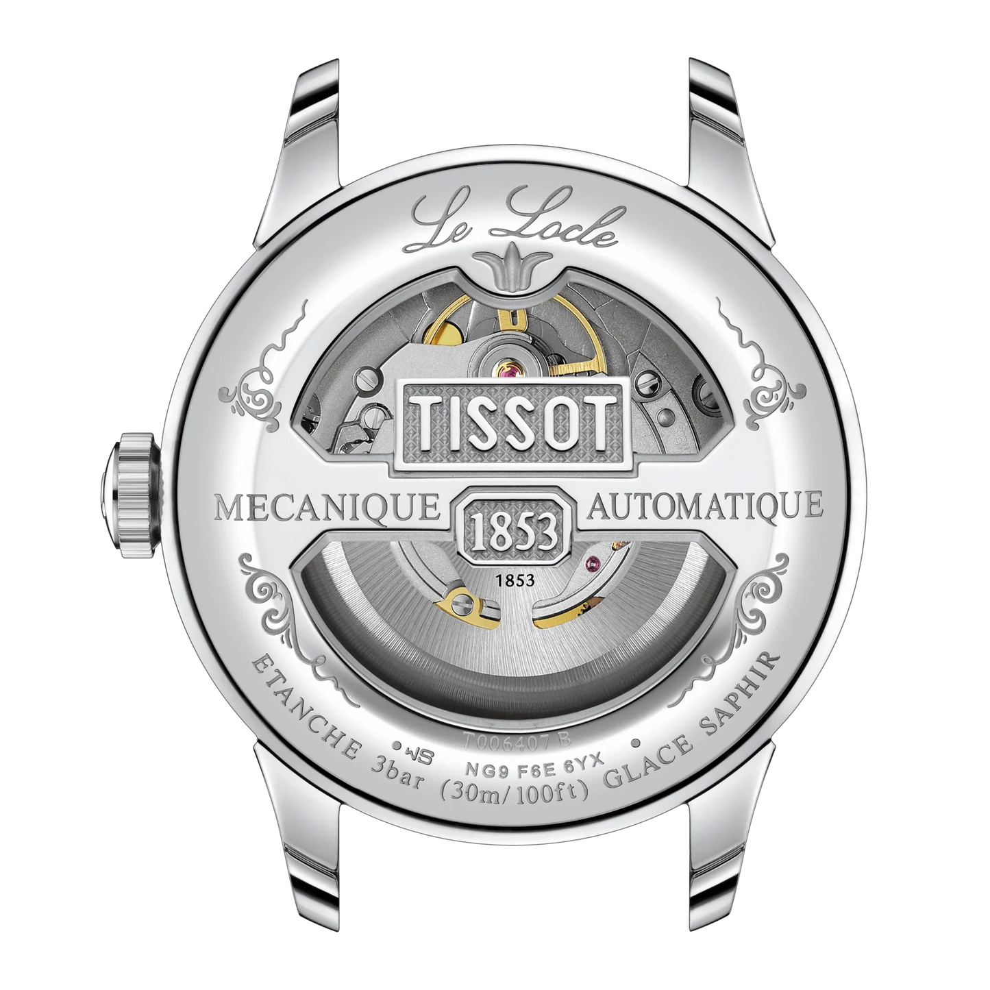 Tissot Le Locle Powermatic 80 – Automatico Swiss Made, argento, 39.3mm – Cod. T006.407.11.033.00