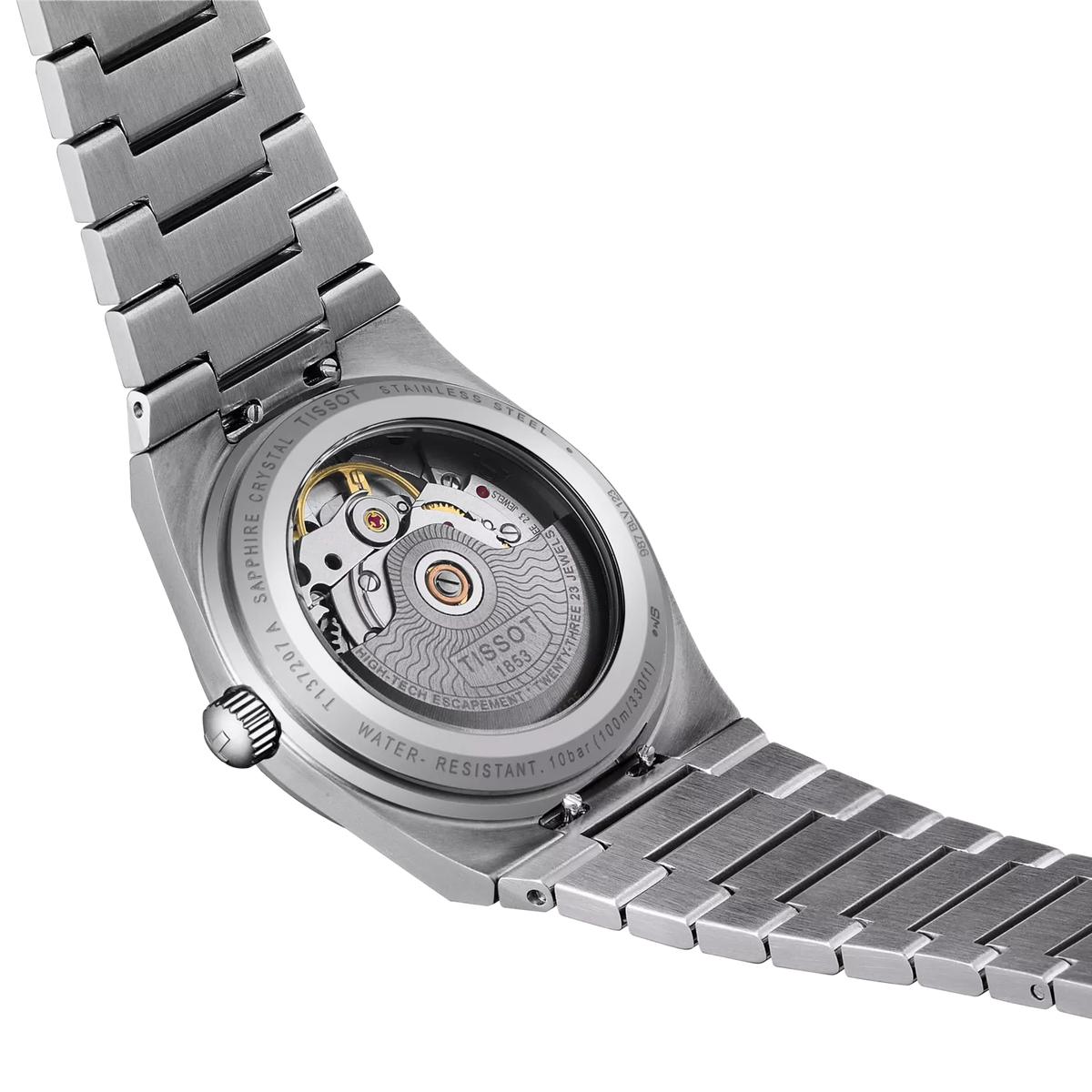 Tissot PRX 35mm – Automatico Swiss Made, Quadrante Verde Acqua, Acciaio – Ref. T137.207.11.091.01