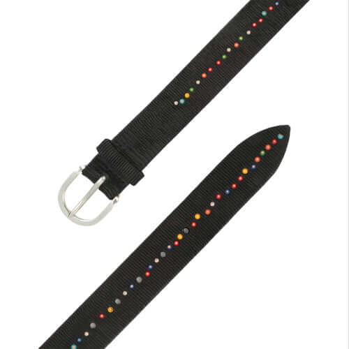Cintura Blade in Cuoio con Micro-Borchie