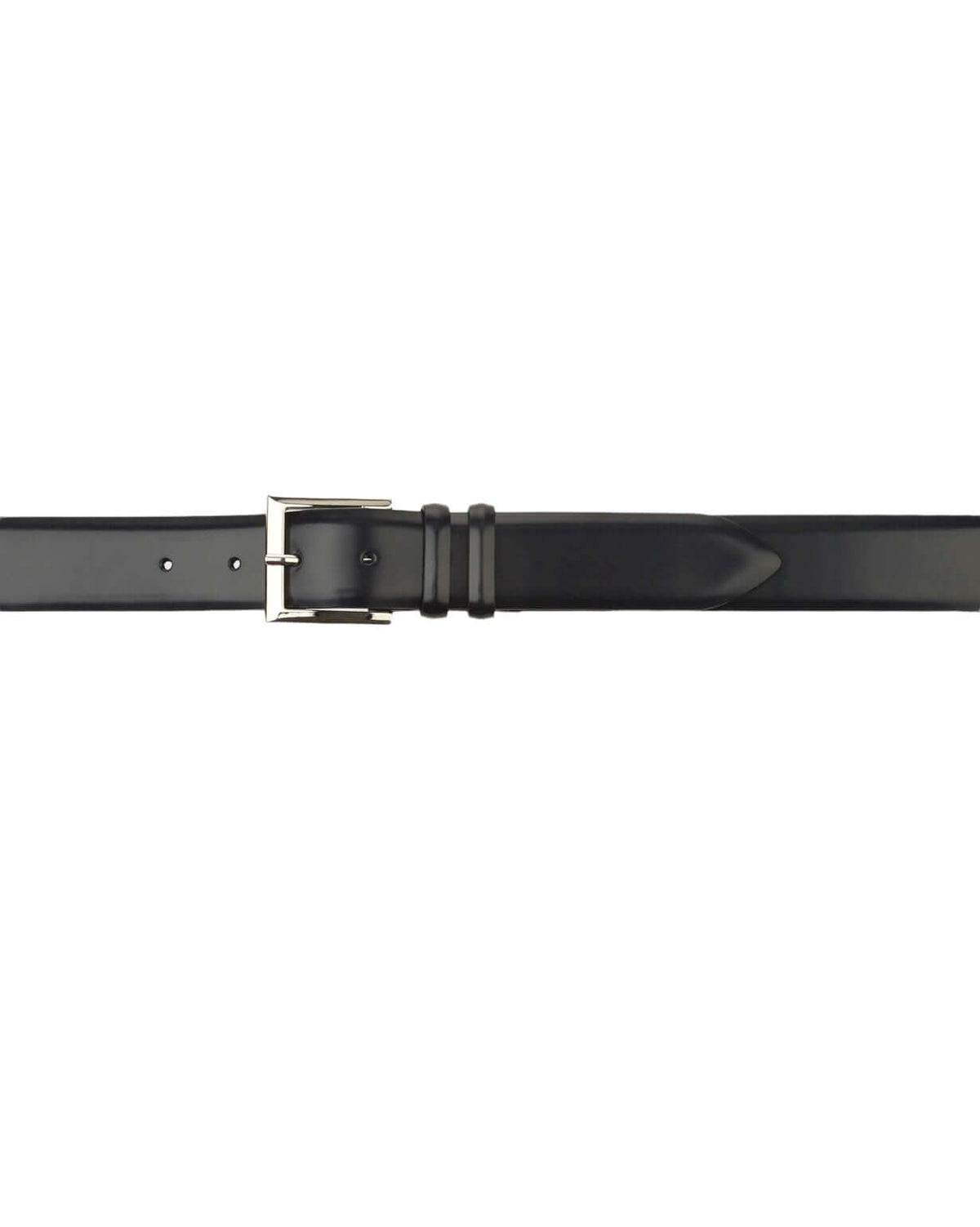 Cintura Classica Calf Nero in Pelle