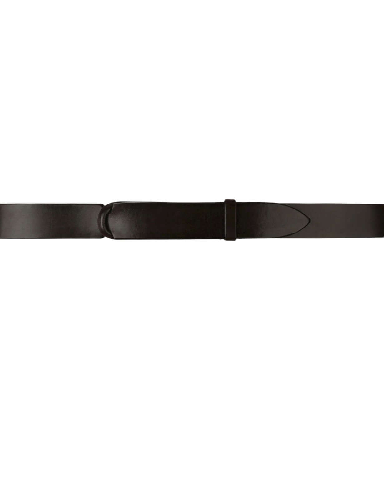 Cintura Nobuckle Bull in Cuoio