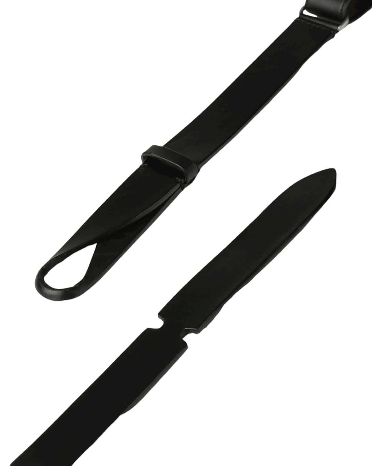 Cintura Nobuckle Bull in Cuoio