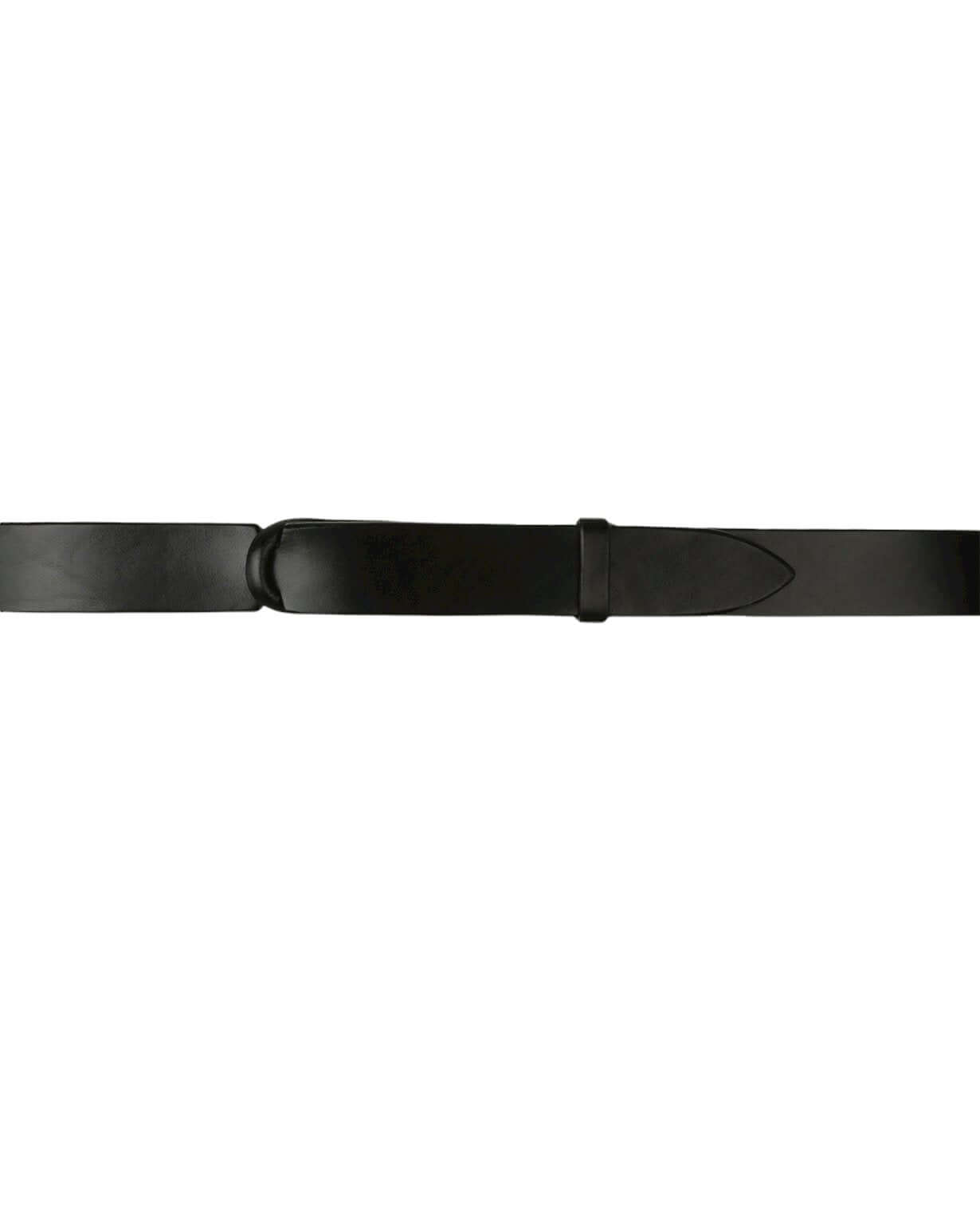 Cintura Nobuckle Bull in Cuoio