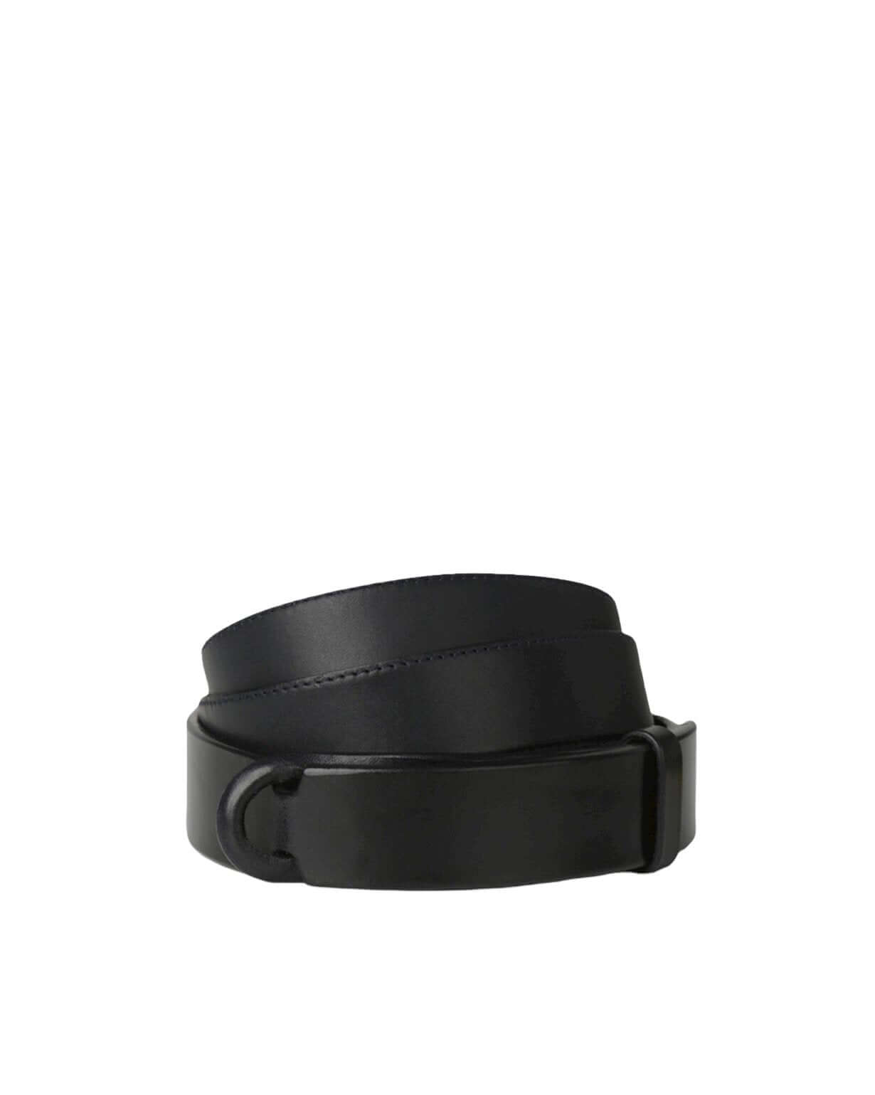 Cintura Nobuckle Bull in Cuoio