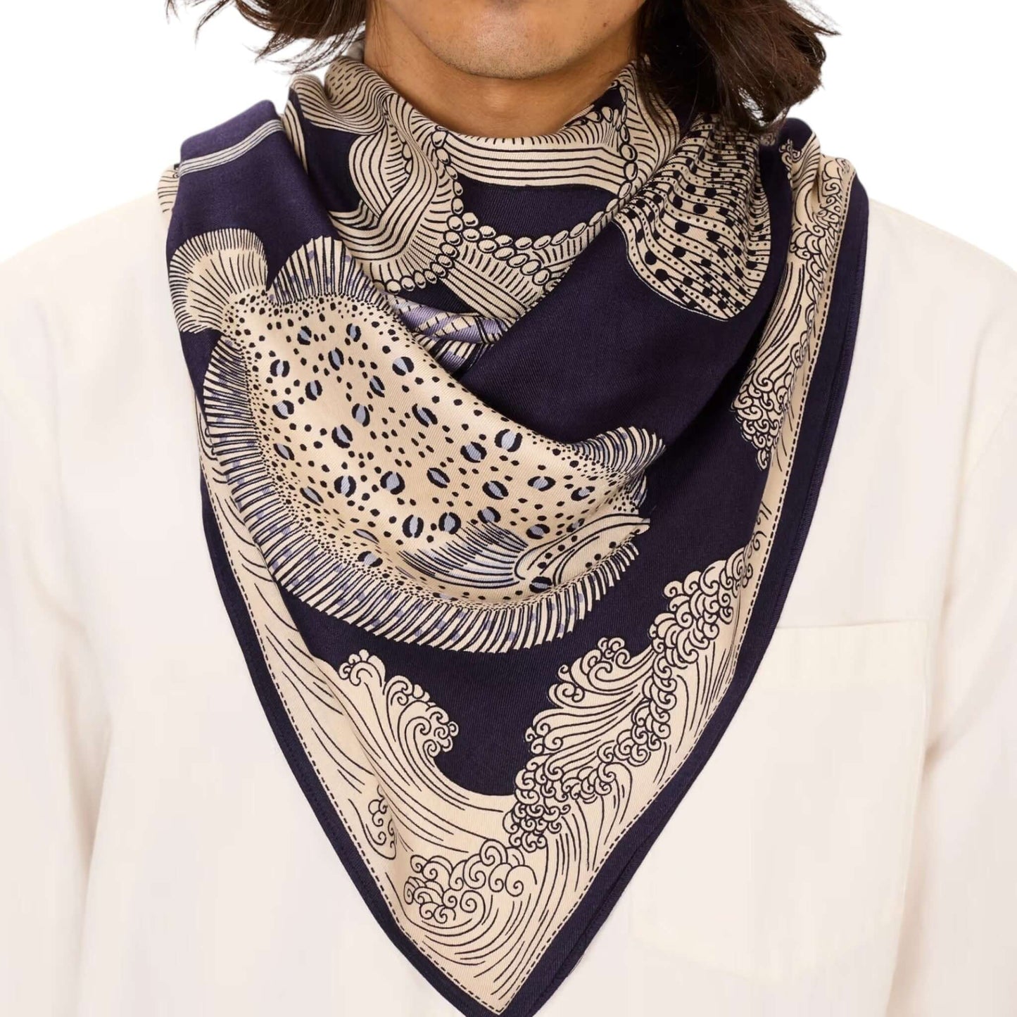 Foulard Quadrato Poseidon