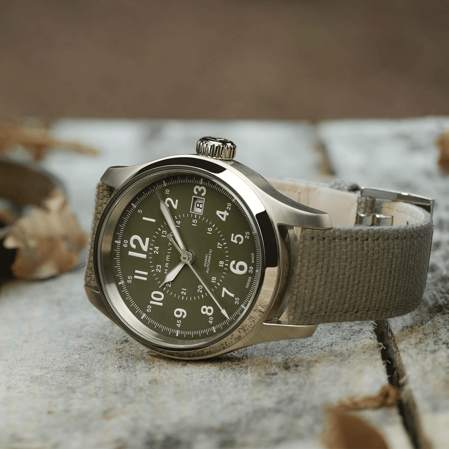 Hamilton Khaki Field Automatic Verde – Orologio militare automatico da 42mm