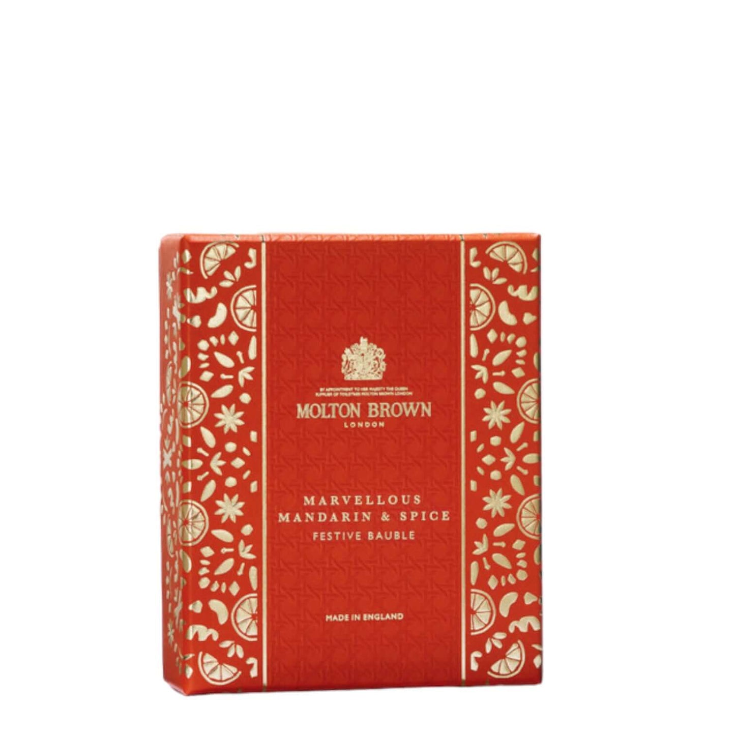 Marvellous Mandarin & Spice Festive Bauble Bagno Schiuma