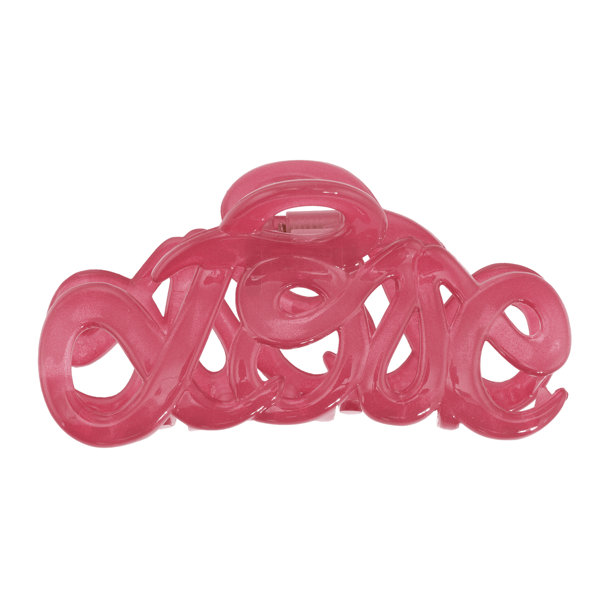 Pinza Capelli Grande Rosa